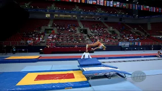 PENG Beatriz (POR) - 2017 Trampoline Worlds, Sofia (BUL) - Qualification Double Mini Routine 2