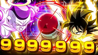 I FINALLY BEAT THIS GAME! 77 Million Punching Bag Event with LR Goku Frieza | DBZ Dokkan Battle