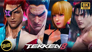 ALL SPECIAL INTROS & DIALOGUES in TEKKEN 8 in Special Outfits - Complete Version [8K]