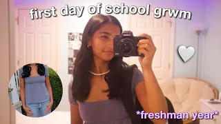 first day of school GRWM *freshman year* 2022 | samira desai