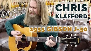 Chris Kläfford with a 1955 Gibson J-50 "Windows Are Rolled Down" | Norman's Rare Guitars