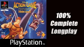 Disney's Hercules Action Game  - 100% Longplay Full Walkthrough Gameplay [PSX Longplay #03]