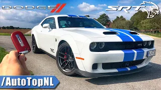 2020 Dodge Challenger HELLCAT 727HP Review on AUTOBAHN (No Speed Limit) by AutoTopNL