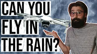 Can You Fly Your Drone In The Rain? | What To Do If Your Drone Gets Wet!