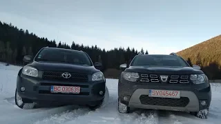 Duster 2018 & Toyota Rav 4 Snow Offroad