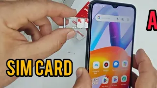 How to put a SIM card on Xiaomi Redmi A2 plus, SIM card Redmi A2+