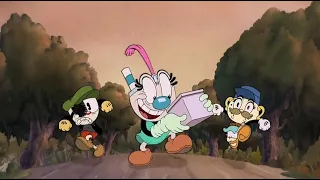 Cuphead, Mugman, Ms. Chalice Returns the Bomb to Porkrind | Cuphead Show Season 3 Episode 7