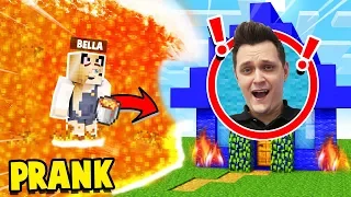 5 SPOSOBÓW NA PRANKOWANIE DOMU MOJEGO CHŁOPAKA W MINECRAFT!