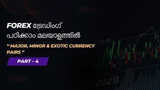 EP#4 Major, Minor & Exotic Currency Pairs | Malayalam | Advance Market Structure Course