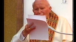 Jan Paweł II 1999/06/16 17:50 Wadowice