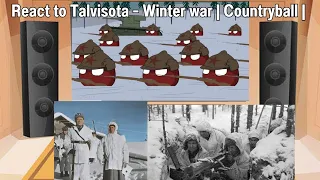 Countryhuman React To Talvisota-winter war | Countryballs. ( Gacha x Countryhuman )