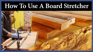 How To Use A Board Stretcher, Housing The Lithium Batteries - Episode 256 - Acorn to Arabella