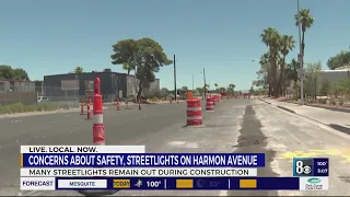 Residents raise concern after this Las Vegas street left in the dark with many streetlights out