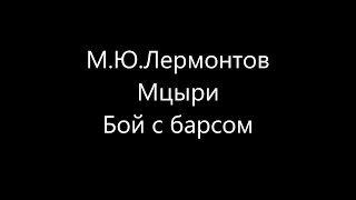 Мцыри.Бой с барсом