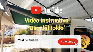 ¿COMO SE USA EL TOLDO ELECTRICO DE MI MOTORHOME DE ALQUILER?