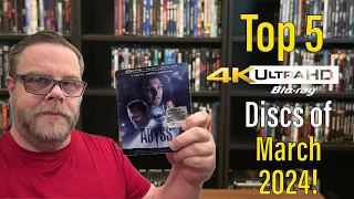 Top 5 4K UHD Blu-ray Releases for March 2024!