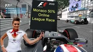 F1 2013 Monaco 50% League Race Highlights - Formula One Fair Fighters Round 6