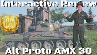 AltProto AMX 30 Interactive Tank Review, World of Tanks Console.