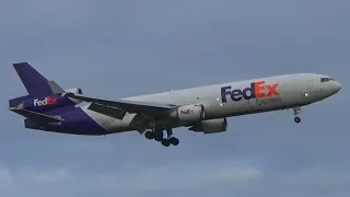 FedEx MD-11F | Landing Auckland Airport | N603FE