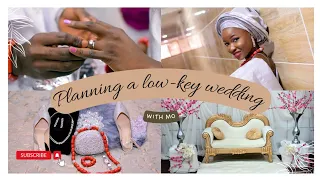 HOW TO PLAN A LOW-KEY WEDDING|  low-budget wedding #wedding #lowkey