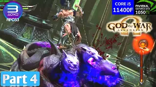 RPCS3 - God Of War Ascension Gameplay Part 4 - i5 11400F + GTX 1050ti