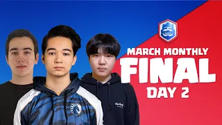 Clash Royale League 2021 | March Monthly Final | Day 2 (English)