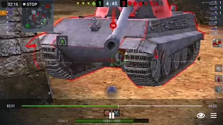 WOT Blitz T110E3 7K DMG loss