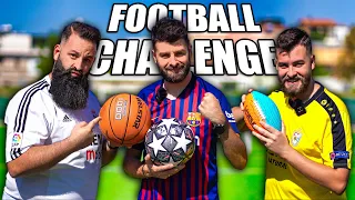 FOOTBALL CHALLENGE, αλλά με διαφορετικές ΜΠΑΛΕΣ!