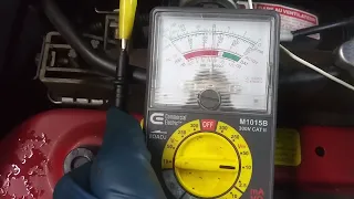 Throttle position sensor, checking for proper operation on a Mazda Miata