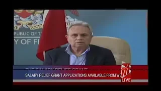 Finance Minister On Salary Relief Grants