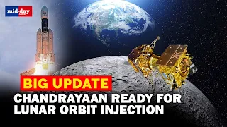 Chandrayaan-3 Inches Closer To Moon; ISRO All Set For Lunar Orbit Injection