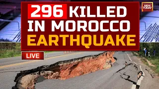 BREAKING  LIVE: 296 Killed As Powerful 6.8 Magnitude Earthquake Strikes Morocco |Earthquake News