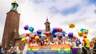Mojang celebrate at Stockholm Pride 2017!