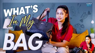 Whats In My Bag || No 1 Kodalu ||Mee Madhumitha