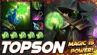 Topson Rubick - Magic Is Power - Dota 2 Pro Gameplay [Watch & Learn]