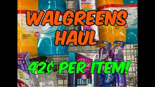 WALGREENS HAUL (2/28 - 3/6) | 42¢ PER ITEM | RR ISSUES ❗️