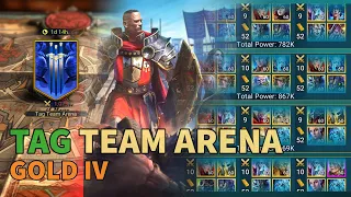 Gold 4 Tag Team Arena v2 | Arena Tactics | Raid Shadow Legends