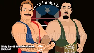 WWC 1986 Huracán Castillo Sr VS Chicky Starr  Grandes Combates de la Lucha Libre