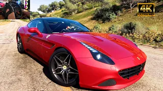 Ferrari California T - Forza Horizon 5 | Logitech G29 Steering Wheel Gameplay | max graphics RTX4090