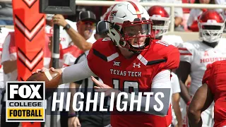 Texas Tech vs Houston | FOX COLLEGE FOOTBALL HIGHLIGHTS