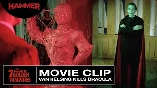 The Legend of the Seven Golden Vampires / Van Helsing Kills Dracula (Official Clip)