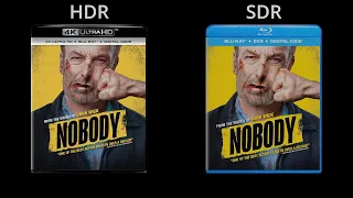 Nobody HDR vs SDR Comparison