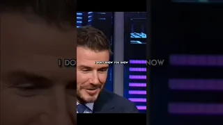 David Beckham about Messi and Ronaldo