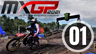 MXGP 2021 Career Mode | 01 Orlyonok Russia | The Start of a New Career | Honda Assomotor | PS5