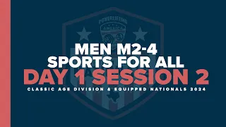 2024 Powerlifting America Classic Age Division and Equipped Nationals - Day 1, Session 2