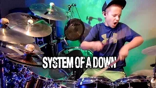 CHOP SUEY! - SOAD (9 year old drummer)