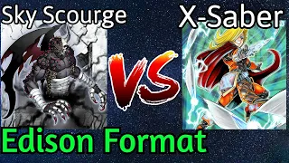 Sky Scourge Norleras Dragons Vs X-Saber EDISON Format High Rated Match