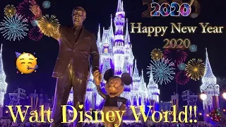 Walt Disney World New Year’s Eve firework Show 2020 “Fantasy in the Sky”  360 fireworks!