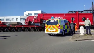 Abnormal load passing through Portslade - second payload