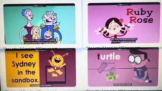 Letter songs by ABC Mouse all played at once part 5